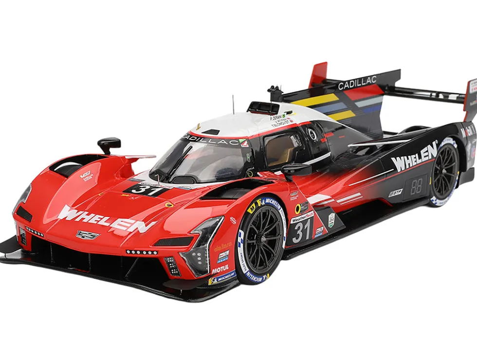 Cadillac V-Series.R #31 Jack Aitken - Tom Blomqvist - Pipo Derani "Whelen Cadillac Racing" 2nd Place IMSA "24 Hours of Daytona" (2024) 1/18 Model Car by Top Speed