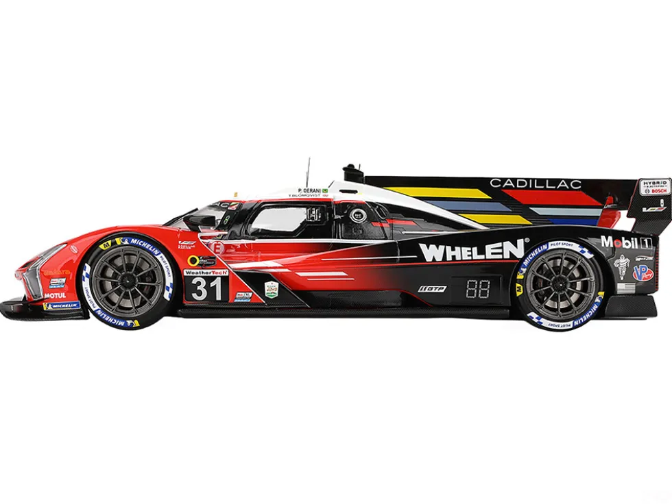 Cadillac V-Series.R #31 Jack Aitken - Tom Blomqvist - Pipo Derani "Whelen Cadillac Racing" 2nd Place IMSA "24 Hours of Daytona" (2024) 1/18 Model Car by Top Speed