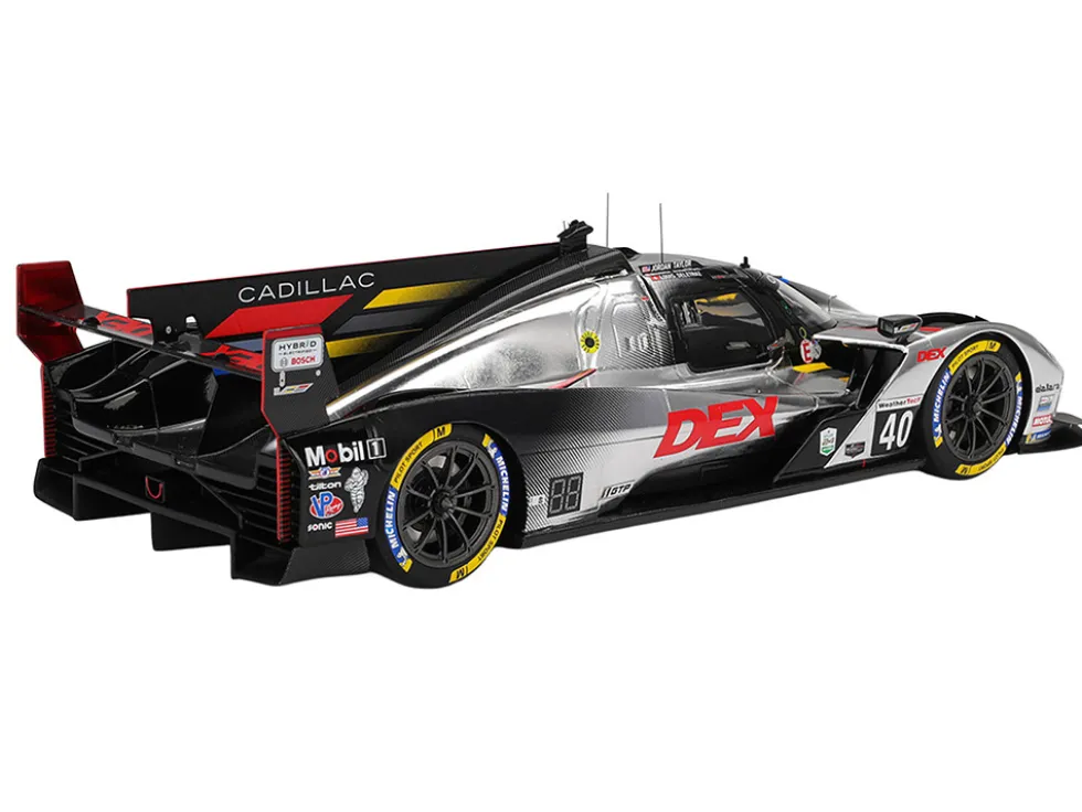 Cadillac V-Series.R #40 Louis Deletraz - Kamui Kobayashi - Jordan Taylor "Cadillac Wayne Taylor Racing" IMSA "24 Hours of Daytona" (2025) 1/18 Model Car by Top Speed