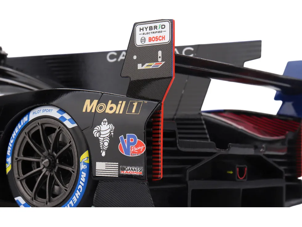 Cadillac V-Series.R #01 Sebastien Bourdais - Scott Dixon - Renger van der Zande "Cadillac Racing" Winner IMSA "Petit Le Mans" (2024) 1/18 Model Car by Top Speed