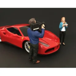 Camera Crew Figure I "Camera Man" For 1:18 Scale Models American Diorama 77427