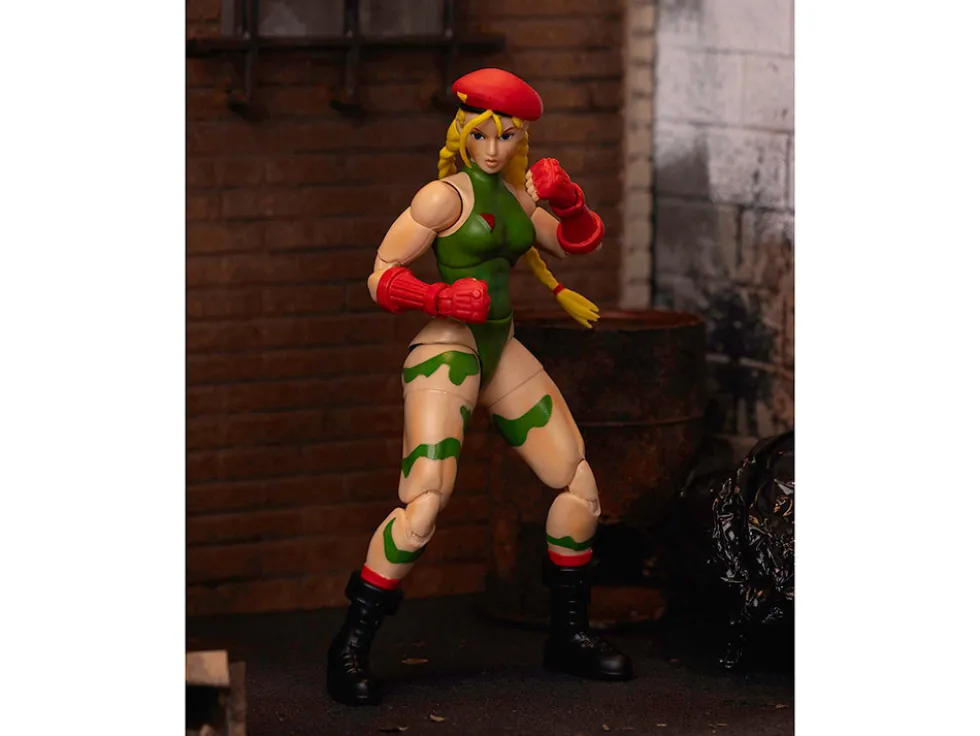 Cammy 6" Moveable Figure with Accessories and Alternate Head and Hands "Ultra Street Fighter II: The Final Challengers" (2017) Video Game Model by Jada