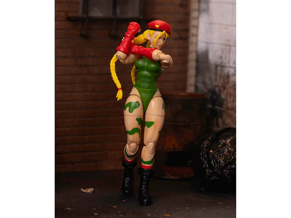 Cammy 6" Moveable Figure with Accessories and Alternate Head and Hands "Ultra Street Fighter II: The Final Challengers" (2017) Video Game Model by Jada