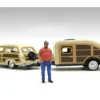 Campers Figure 1 1/24 Scale Models American Diorama 76434
