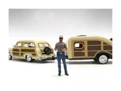 Campers Figure 5 1/18 Scale Models American Diorama 76338