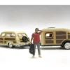 Campers Figure 4 1/18 Scale Models American Diorama 76337