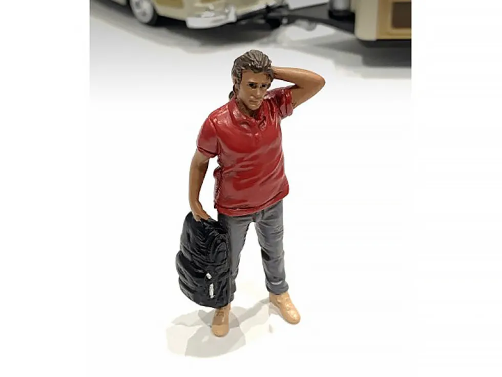 Campers Figure 4 1/18 Scale Models American Diorama 76337