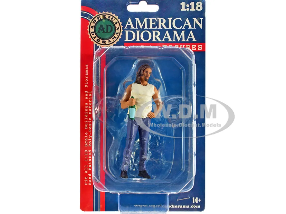 Campers Figure 3 1/18 Scale Models American Diorama 76336