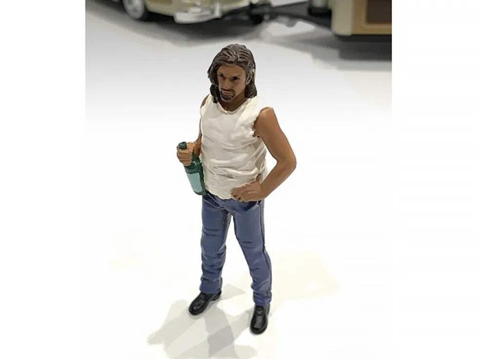 Campers Figure 3 1/18 Scale Models American Diorama 76336