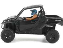Can-Am Commander XT 1000R Matt Black with Driver Figure 1/32 Diecast Model by BRP Models