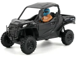 Can-Am Commander XT 1000R Matt Black with Driver Figure 1/32 Diecast Model by BRP Models