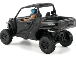 Can-Am Commander XT 1000R Matt Black with Driver Figure 1/32 Diecast Model by BRP Models
