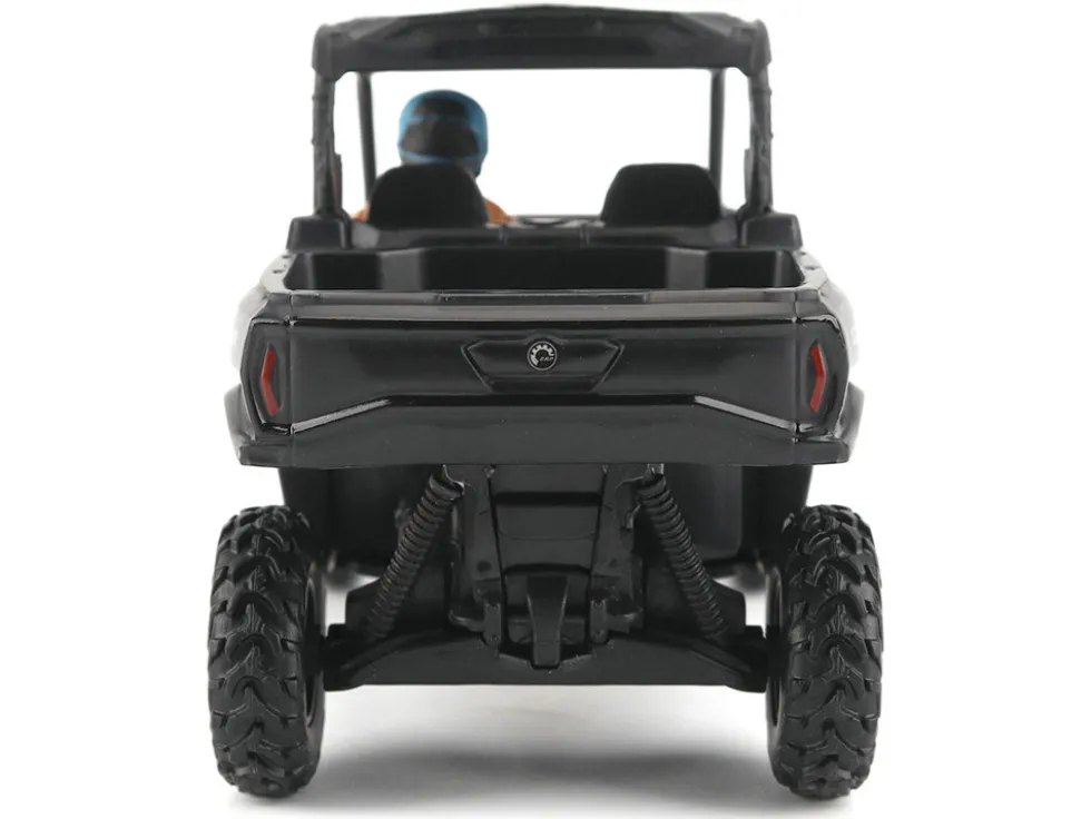 Can-Am Commander XT 1000R Matt Black with Driver Figure 1/32 Diecast Model by BRP Models