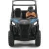 Can-Am Maverick Trail DPS 1000 Blue and Black with Driver Figure 1/32 Diecast Model by BRP Models