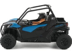 Can-Am Maverick Trail DPS 1000 Blue and Black with Driver Figure 1/32 Diecast Model by BRP Models