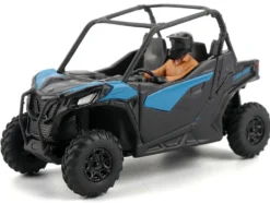 Can-Am Maverick Trail DPS 1000 Blue and Black with Driver Figure 1/32 Diecast Model by BRP Models