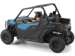 Can-Am Maverick Trail DPS 1000 Blue and Black with Driver Figure 1/32 Diecast Model by BRP Models
