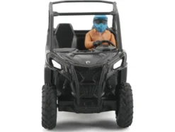 Can-Am Maverick Trail DPS 1000 Matt Black with Driver Figure 1/32 Diecast Model by BRP Models