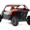 Can-Am Maverick X3 X RS Turbo RR Chalk Gray and Magma Red with Driver Figure 1/32 Diecast Model by BRP Models
