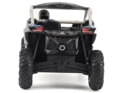 Can-Am Maverick X3 X RS Turbo RR Intense Blue and Chalk Gray with Driver Figure 1/32 Diecast Model by BRP Models