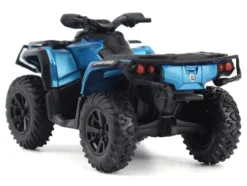 Can-Am Outlander XT 1000R ATV Oxford Blue Metallic with Driver Figure 1/32 Diecast Model by BRP Models