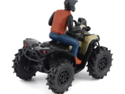 Can-Am Renegade X MR 1000R ATV Desert Tan with Driver Figure 1/32 Diecast Model by BRP Models