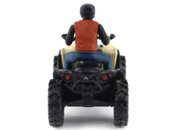 Can-Am Renegade X MR 1000R ATV Desert Tan with Driver Figure 1/32 Diecast Model by BRP Models
