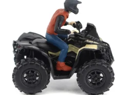 Can-Am Renegade X MR 1000R ATV Desert Tan with Driver Figure 1/32 Diecast Model by BRP Models