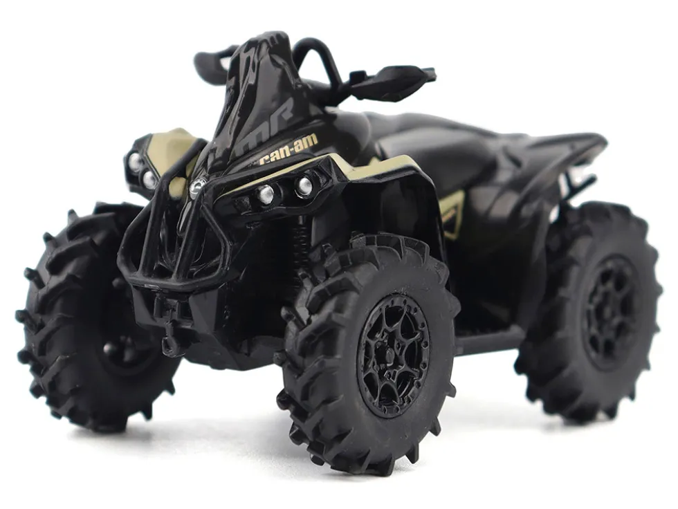 Can-Am Renegade X MR 1000R ATV Desert Tan with Driver Figure 1/32 Diecast Model by BRP Models