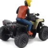 Can-Am Renegade X XC 1000R ATV Desert Tan with Driver Figure 1/32 Diecast Model by BRP Models