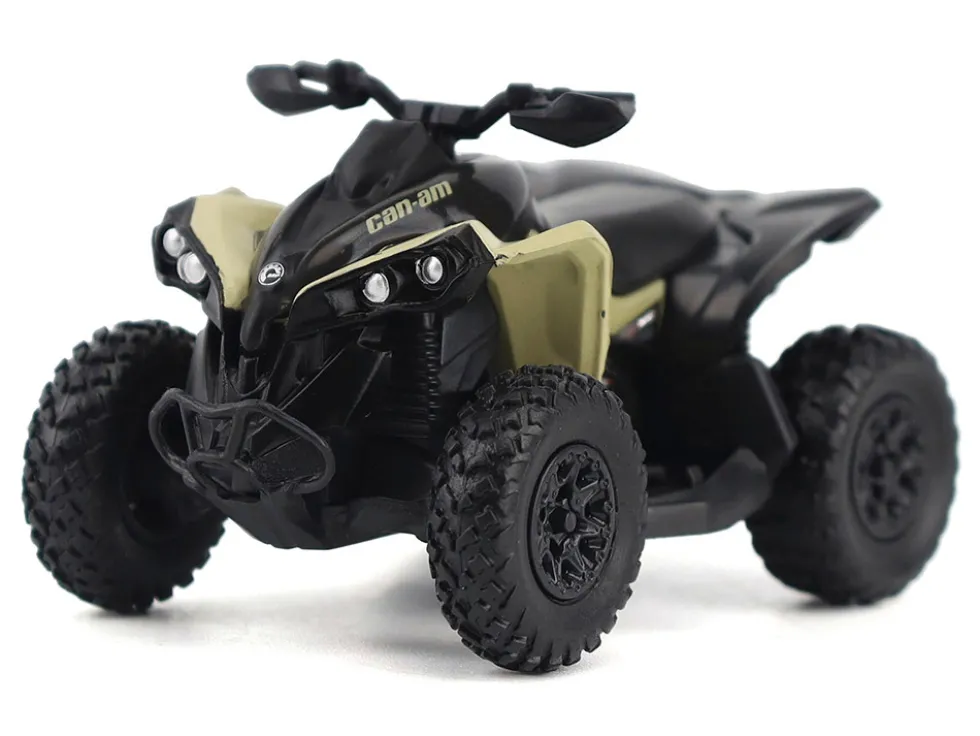 Can-Am Renegade X XC 1000R ATV Desert Tan with Driver Figure 1/32 Diecast Model by BRP Models