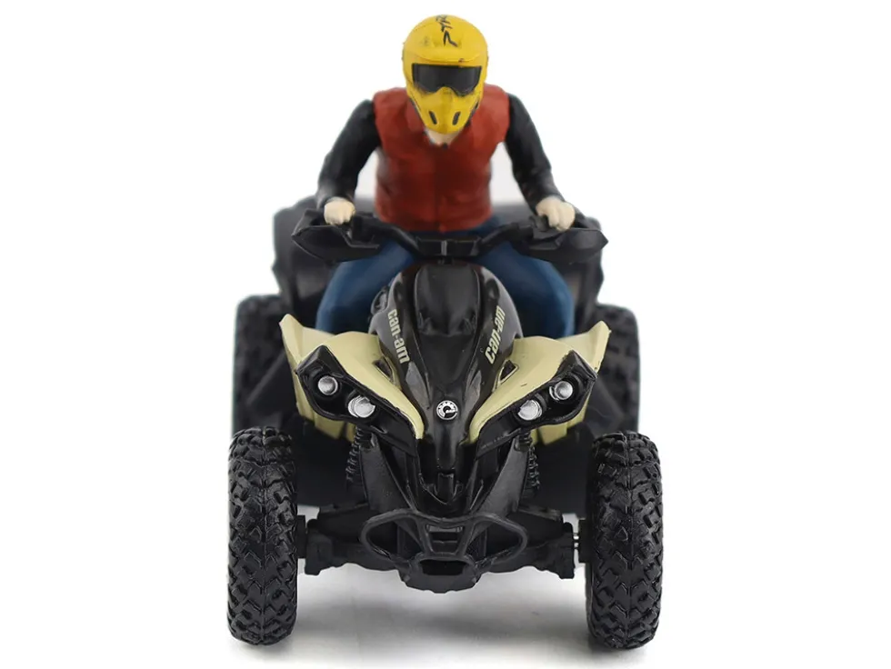 Can-Am Renegade X XC 1000R ATV Desert Tan with Driver Figure 1/32 Diecast Model by BRP Models