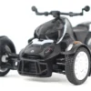 Can-Am Ryker Rally 3-Wheel Motorcycle Ghost Black 1/32 Diecast Model by BRP Models