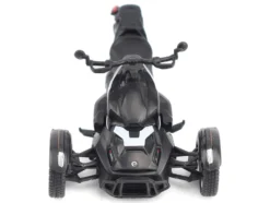 Can-Am Ryker Rally 3-Wheel Motorcycle Ghost Black 1/32 Diecast Model by BRP Models