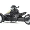 Can-Am Ryker Rally 3-Wheel Motorcycle Sand Storm and Black 1/32 Diecast Model by BRP Models