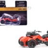 Can-Am Spyder F3 Limited Special Series 3-Wheel Motorcycle Viper Red 1/32 Diecast Model by BRP Models