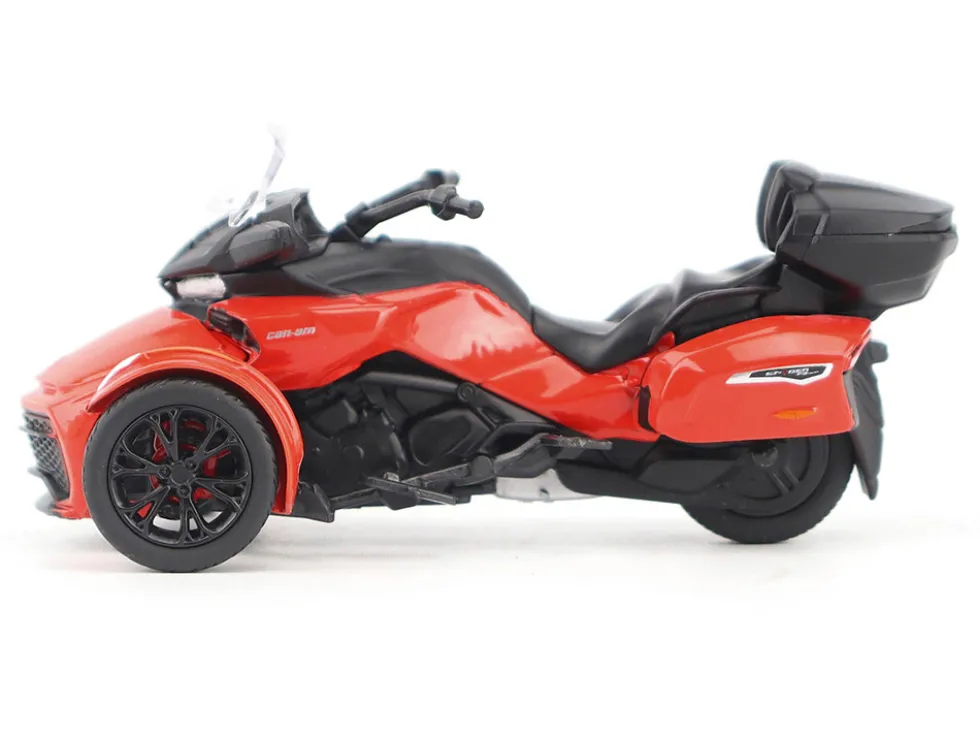 Can-Am Spyder F3 Limited Special Series 3-Wheel Motorcycle Viper Red 1/32 Diecast Model by BRP Models