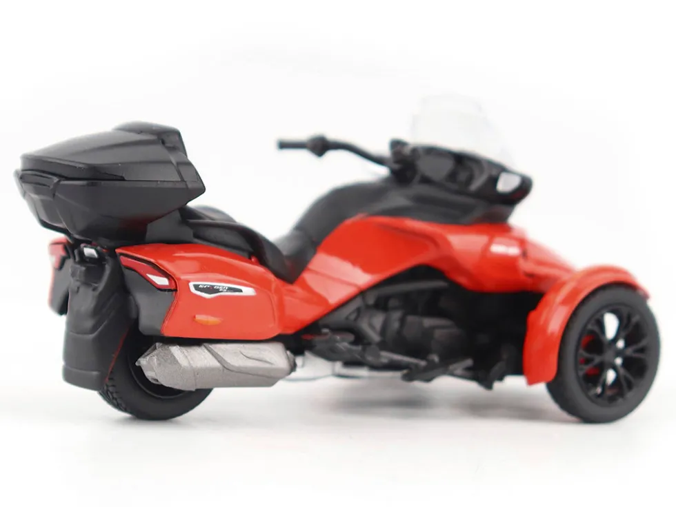 Can-Am Spyder F3 Limited Special Series 3-Wheel Motorcycle Viper Red 1/32 Diecast Model by BRP Models
