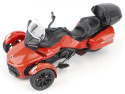 Can-Am Spyder F3 Limited Special Series 3-Wheel Motorcycle Viper Red 1/32 Diecast Model by BRP Models