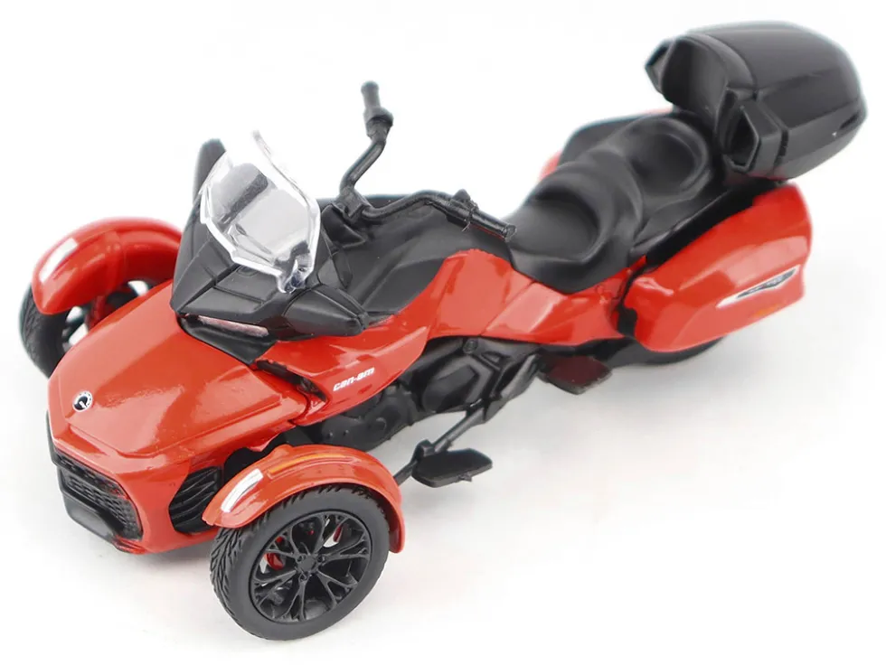 Can-Am Spyder F3 Limited Special Series 3-Wheel Motorcycle Viper Red 1/32 Diecast Model by BRP Models