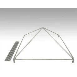 Canopy Accessory Set Blue Red 1 Chrome Frame 1/24 Scale Models American Diorama 77587