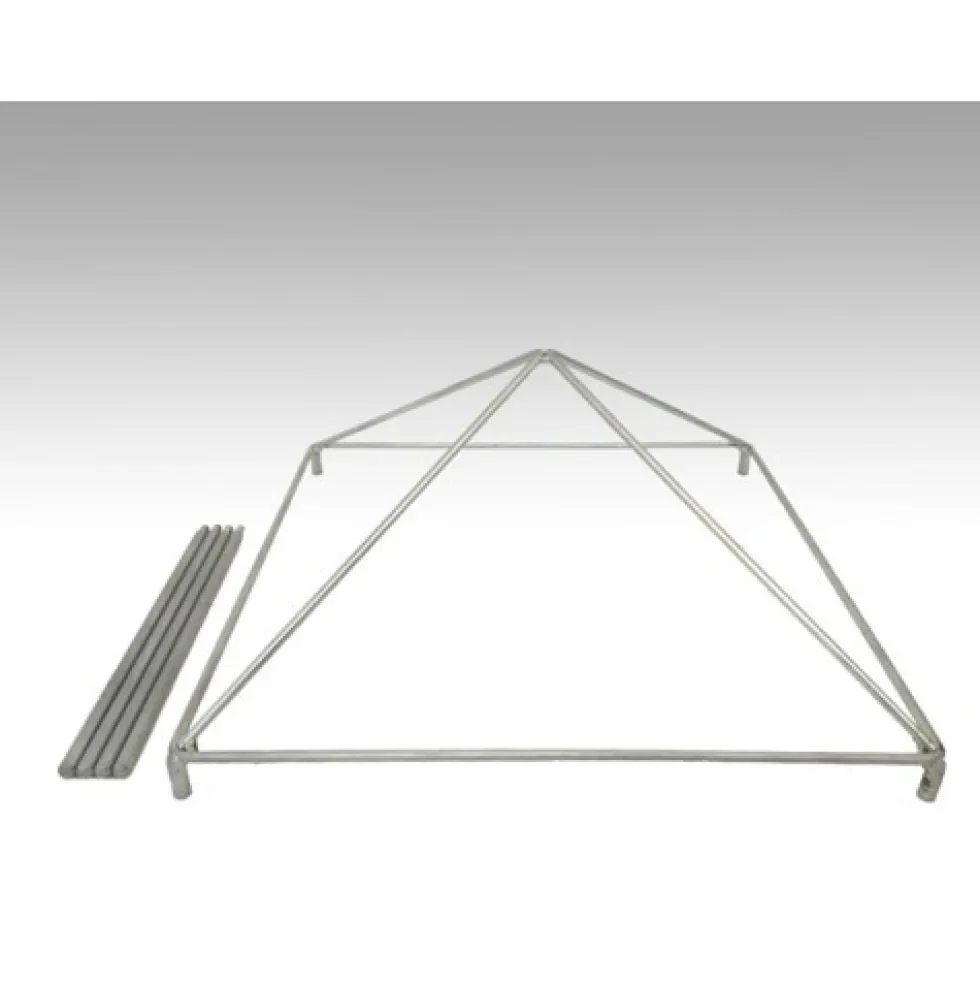 Canopy Accessory Set Blue Red 1 Chrome Frame 1/24 Scale Models American Diorama 77587
