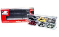 6 Car Interlocking Collectible Display Show Case for 1/64 Scale Model Cars Auto World AWDC003