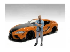 Car Meet 3 Figure 6 1/18 Scale Models American Diorama AD76331