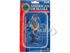 Car Meet 3 Figure 4 1/18 Scale Models American Diorama 76329