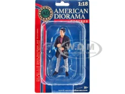 Car Meet 3 Figure 3 1/18 Scale Models American Diorama 76328