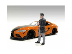 Car Meet 3 Figure 3 1/18 Scale Models American Diorama 76328