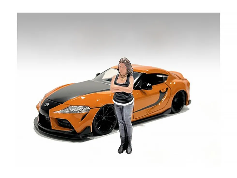 Car Meet 3 Figure 2 1/18 Scale Models American Diorama 76327