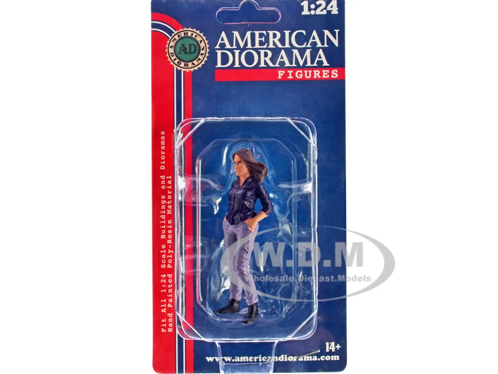 Car Meet 3 Figurine 5 1/24 Scale Models American Diorama 76430