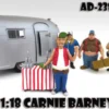 Carnie Barney "Trailer Park" Figure For 1:18 Diecast Model Cars American Diorama 23875
